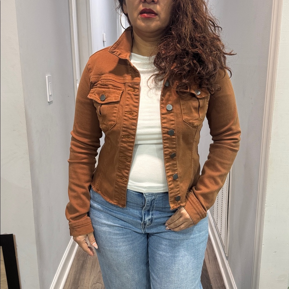 Kut from the Kloth, Brown Jean Jacket